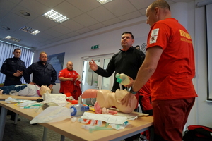 policjanci szkolą się