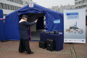 Uroczyste przekazanie pojazdów służbowych