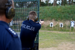 Policjanci podczas Turnieju Par Patrolowych
