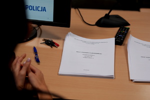 Policjanci podczas Turnieju Par Patrolowych