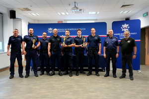 Policjanci podczas Turnieju Par Patrolowych