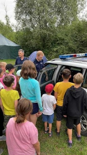 Profilaktyka na temat bezpieczeństwa podczas wakacji.