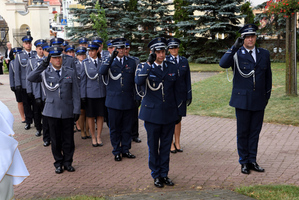 Święto Policji w Komendzie Powiatowej Policji w Nakle nad Notecią.