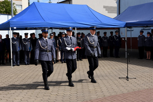 Święto Policji w Komendzie Powiatowej Policji w Nakle nad Notecią.