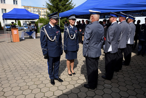 Święto Policji w Komendzie Powiatowej Policji w Nakle nad Notecią.