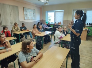 Profilaktyka w szkole w Anielinach.