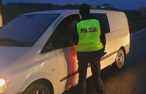 Policjanci sprawdzali trzeźwość kierowców po Nowym Roku