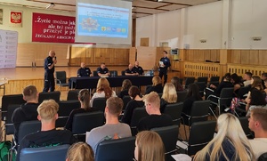 policyjna debata w Samostrzelu