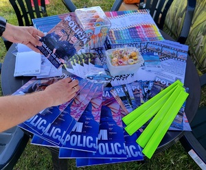 Policjanci z Minikowie