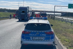 pojazdy na miejscu zdarzenia