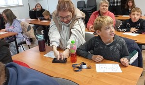 odwiedziny wychowanków w nakielskiej komendzie