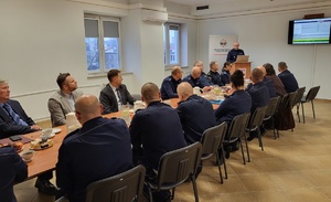 odprawa roczna w nakielskiej komendzie